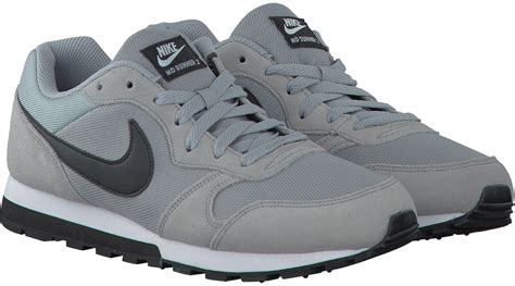 herren nike sneaker hellgrau schwarz grüner schriftzug|Graue Nike Sneaker für Herren .